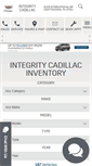 Mobile Screenshot of integritycadillac.com